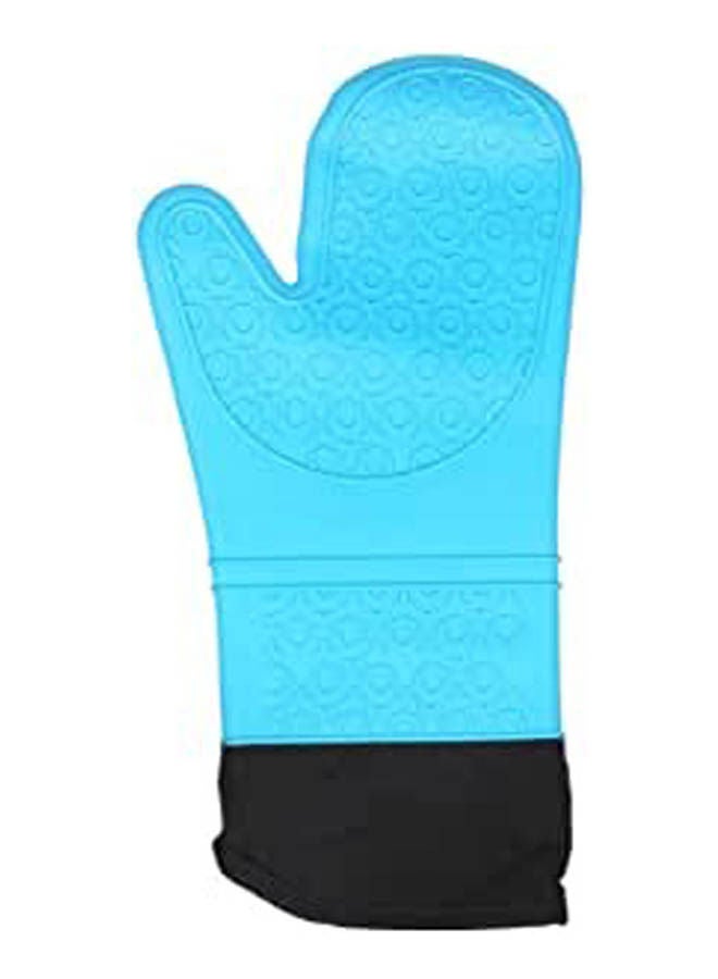 Silicone Thermal Gloves Blue