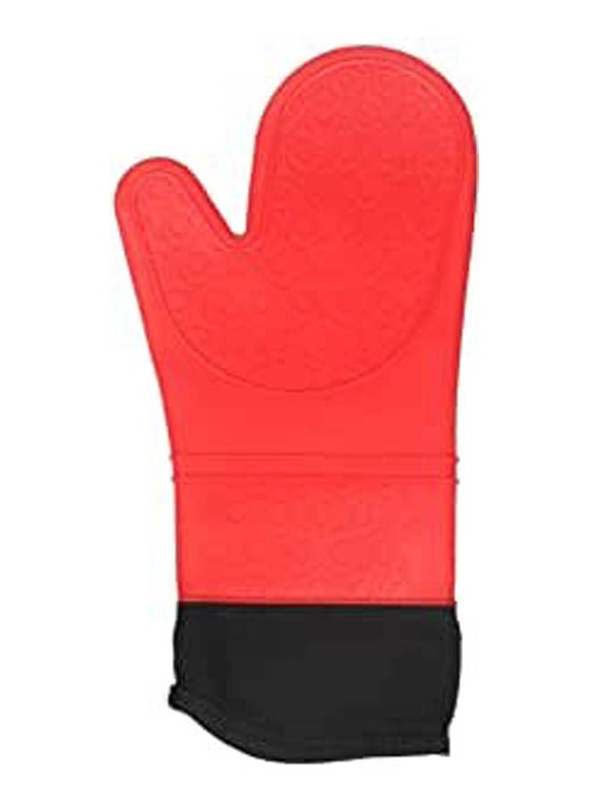 Silicone Thermal Gloves Red