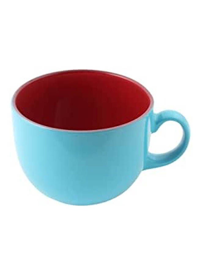 Generic Microwave Collection Soup Mug Blue 