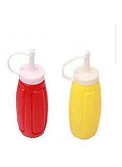 Generic Sous And Ketchup Bottles Multicolour 