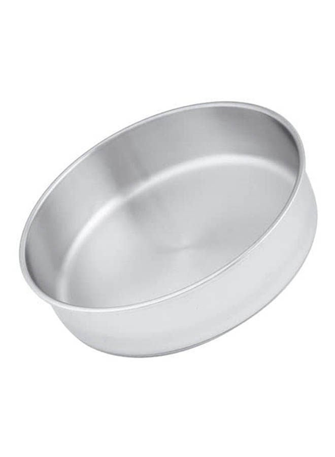Round Oven Tray Silver 24cm