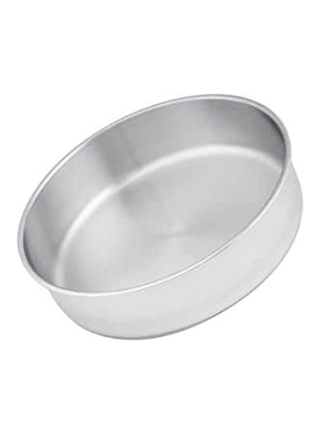 Round Oven Tray Silver 30cm