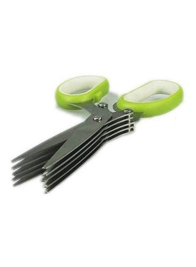 5 Blades Scissor Green 