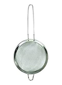 Tea Strainer 4 Piece Set With Handle Silver