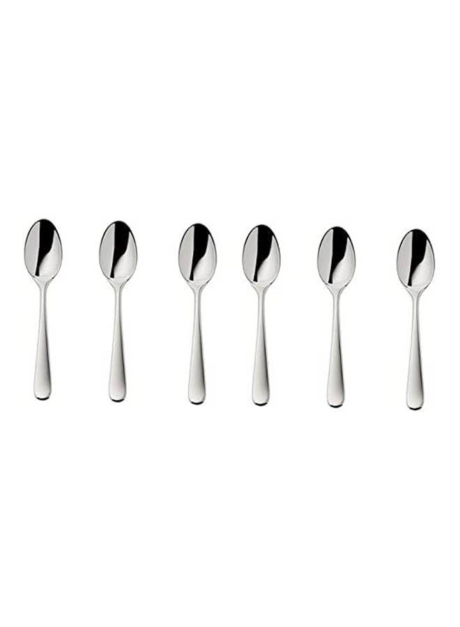 Teaspoons Set- 6 Pcs Silver 11cm 