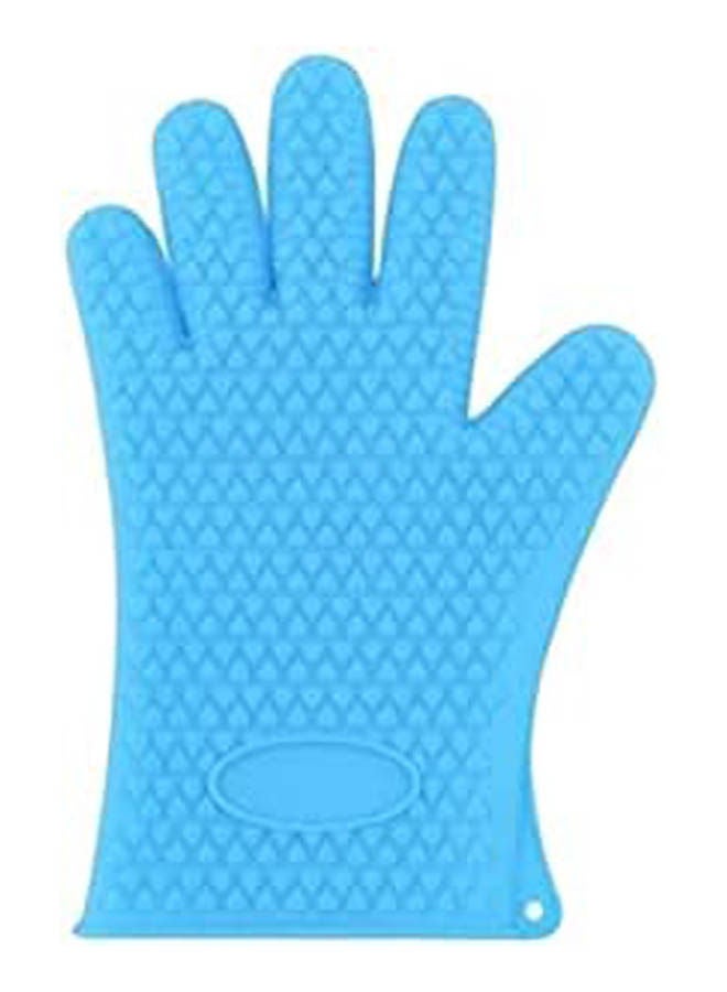 Thermal Silicon Gloves Blue