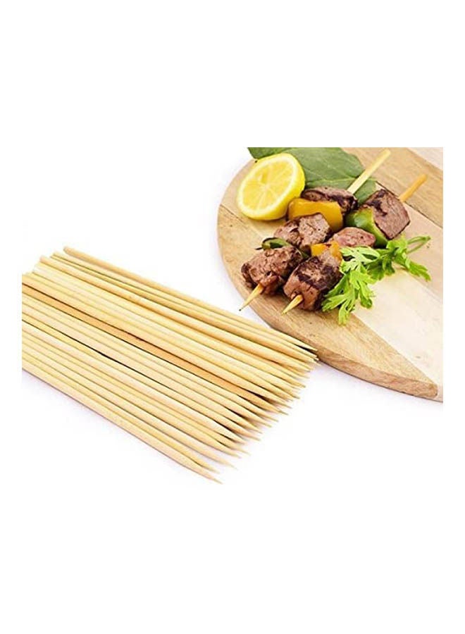 Thick Wood Stick Bbq Beige