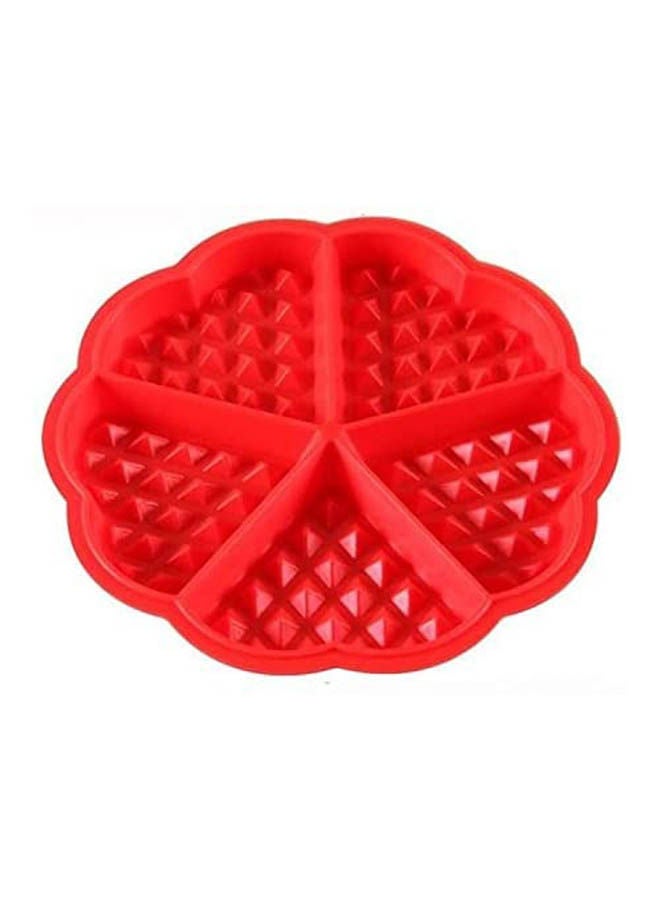 Waffles Cake Mould Red