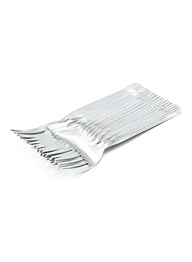 Stainless Steel Fork  12Pcs Multicolour 19cm