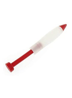 Generic Cake Pastry Cream Chocolate Decorating Syringe Silicone Plate Paint Pen Cake Cookie Ice Cream Decorating Pens Red  - Image 2