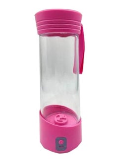 Blender Juicer Cup Vegetable Fruit Citrus Orange Juice Maker Bottle Pink 380ml