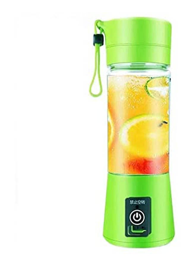 Portable Fruit Juicer Smoothie Maker Blender Bottle Green 380ml