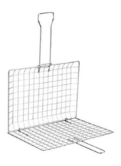 Hand Thick Wire Grilling Net Lux Grill Net Silver 40cm
