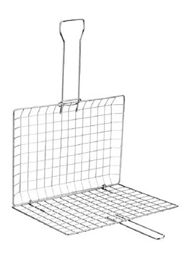 Generic - Hand Thick Wire Grilling Net Lux Grill Net Silver 40cm - Image 1