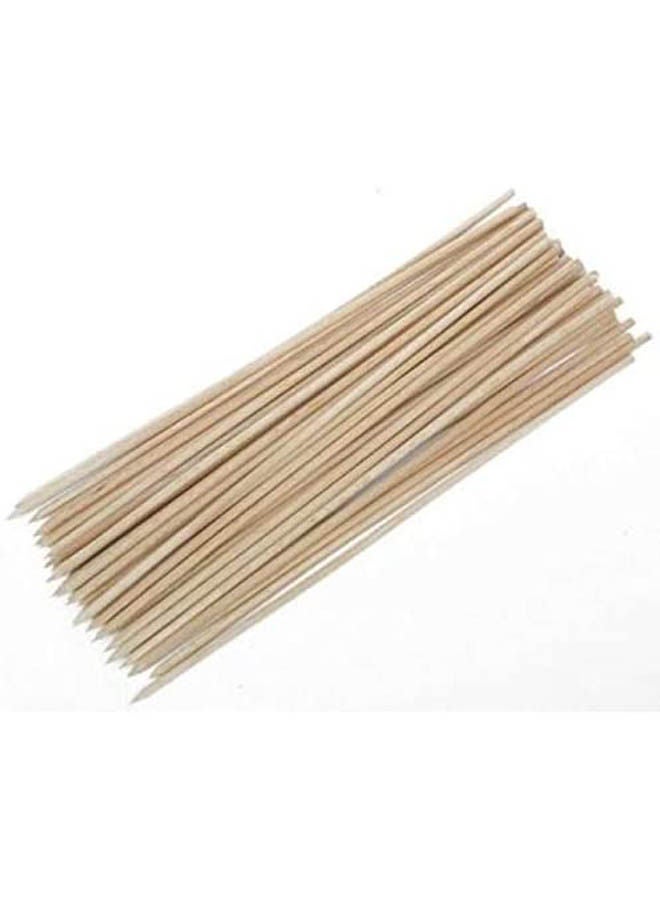 Barbecue Wooden Sticks For Camping Beige