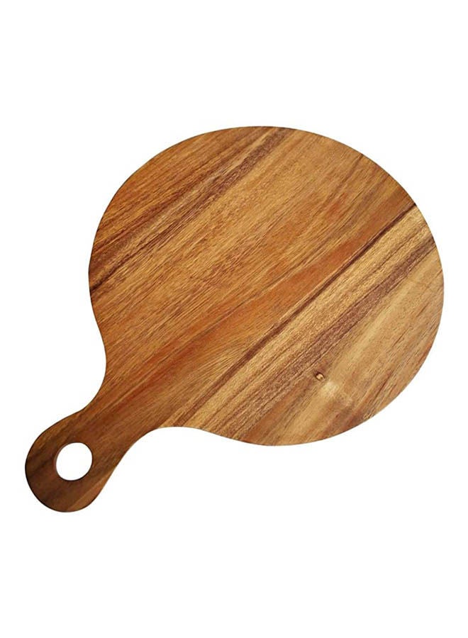 Acacia Wood Pizza Plates Serving Tray Beige