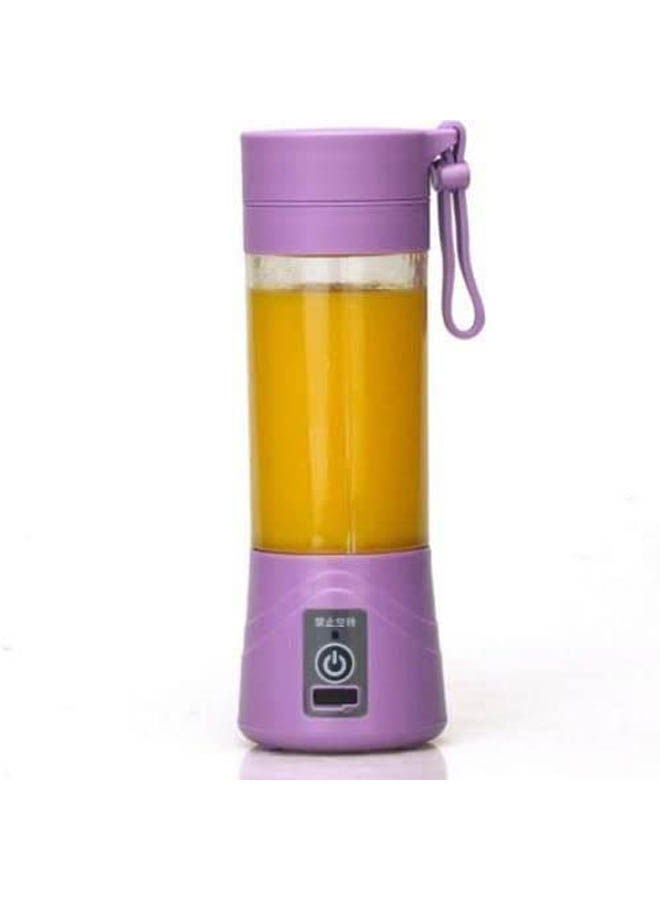 Fruit Juicer Handheld Smoothie Maker Blender Juice Cup Purple