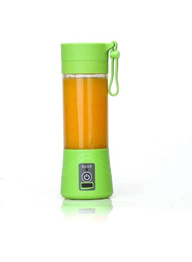 Fruit Juicer Handheld Smoothie Maker Blender Juice Cup Green