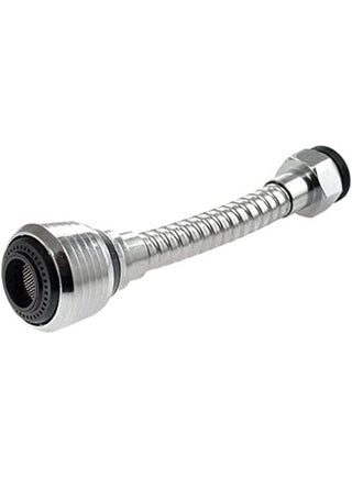 Faucet Sprayer Attachment Kitchen Sink Extend Hose 360 Degree Rotation Faucet To Shower Converter Silver - v1652478866/N53311276A_1