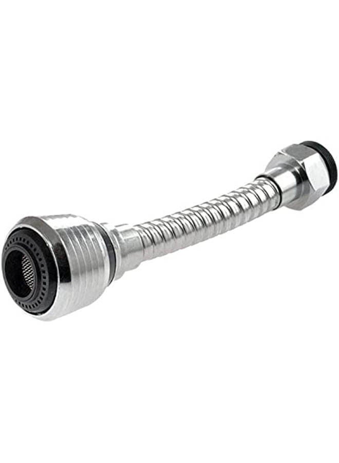 Faucet Sprayer Attachment Kitchen Sink Extend Hose 360 Degree Rotation Faucet To Shower Converter Silver
