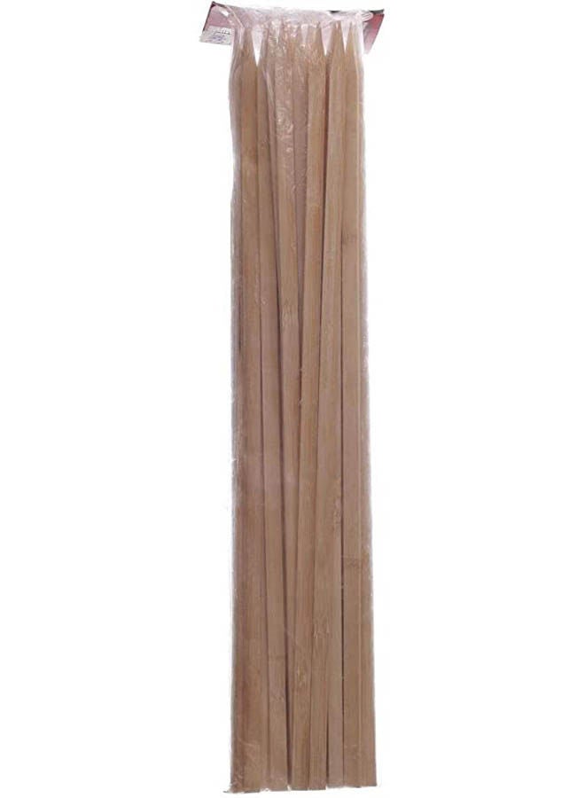 Flattened Kebab Skewer Beige