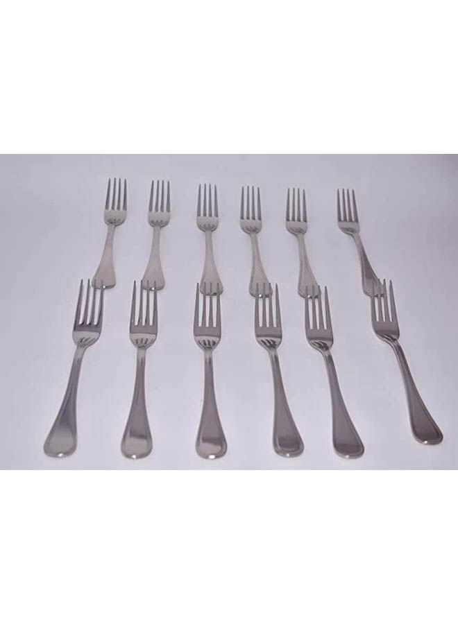 Generic - Fork Set Of 12 Silver - Image 1