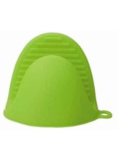 Generic Heat-Resistant Silicon Hand Clamp Anti-Slippery Glove Clip Anti-Scald Kitchen Baking Tool -1Pcs Green 