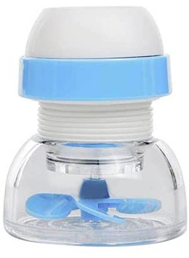 Kitchen Extension Faucet Splash-Proof Water-Saving Extender Can Rotate The Filter Blue