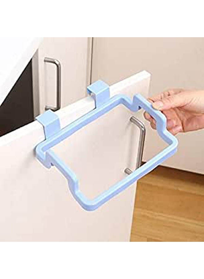 Kitchen Garbage Trash Bag Holder Blue