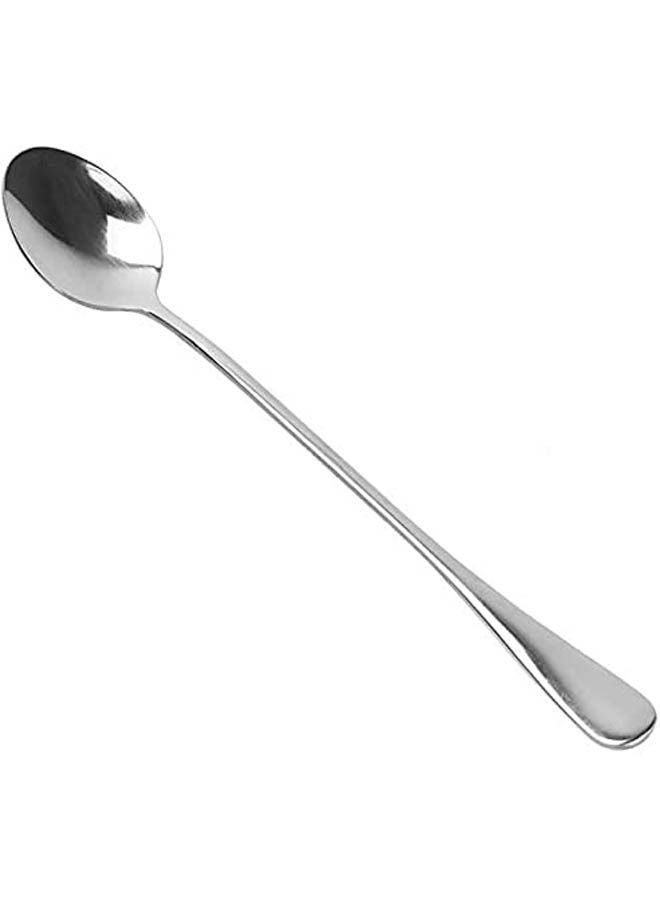 Long Handle Spoon Stainless Steel Spoon Silver 
