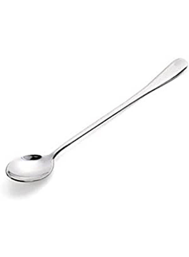 Long Handled Stainles Steel Spoon Flatware Silver 