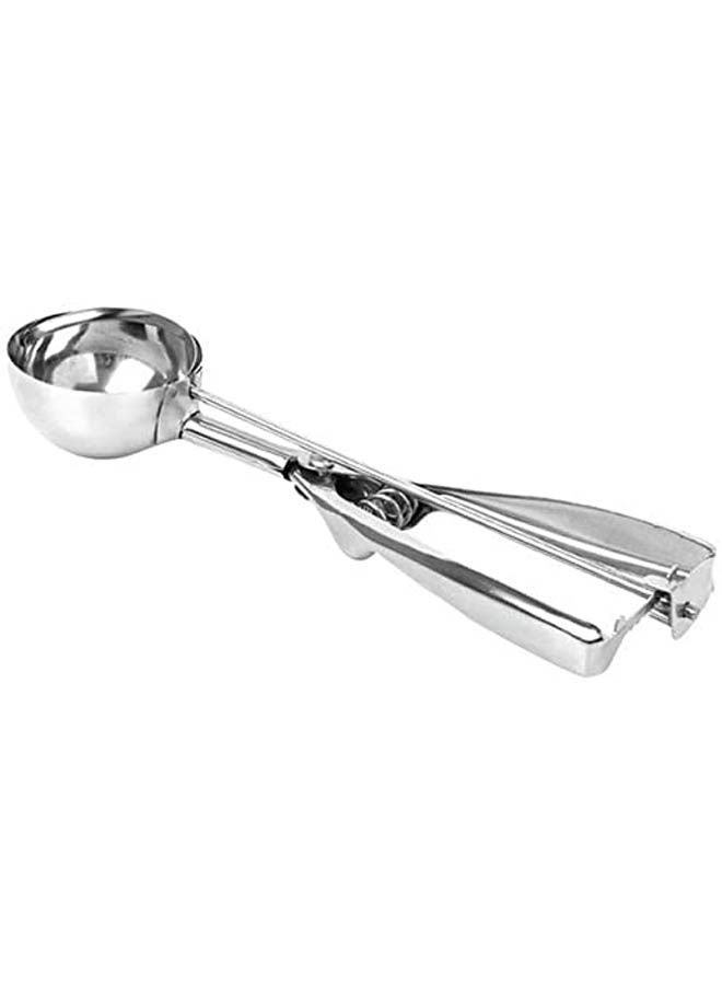 Magideal Kitchen Ball Stainless Steel Ice Cream Scoop Silver