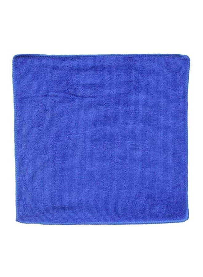 Mixed Microfiber Cleaning Towel Kitchen Washing Polishing Towels Blue
