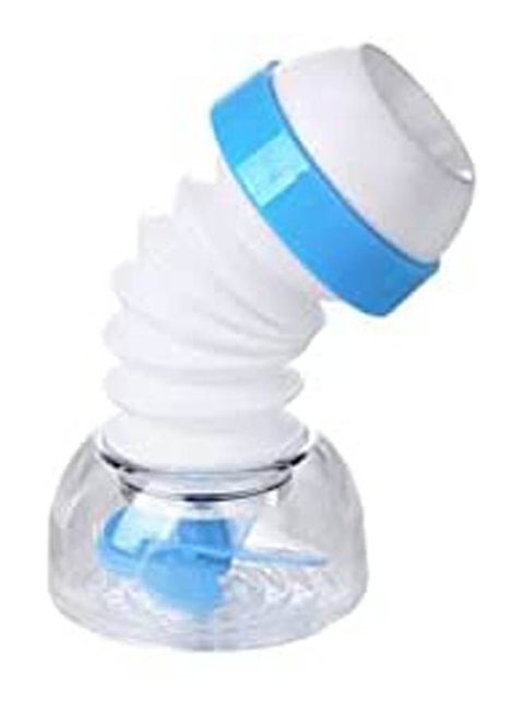 Multi-Function Adjustable Water-Saving Faucet Nozzle Splashing Head Sprinkler Activated Carbon Water Tap Filter Water Bubbler Device White