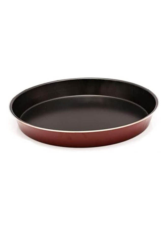 Non-Stick Round Plate Big Black 36x5.5cm