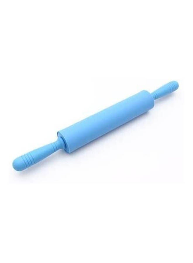 Generic - Non-Stick Surface Pastry Rolling Pin Handle Fondant Roller Blue - Image 1