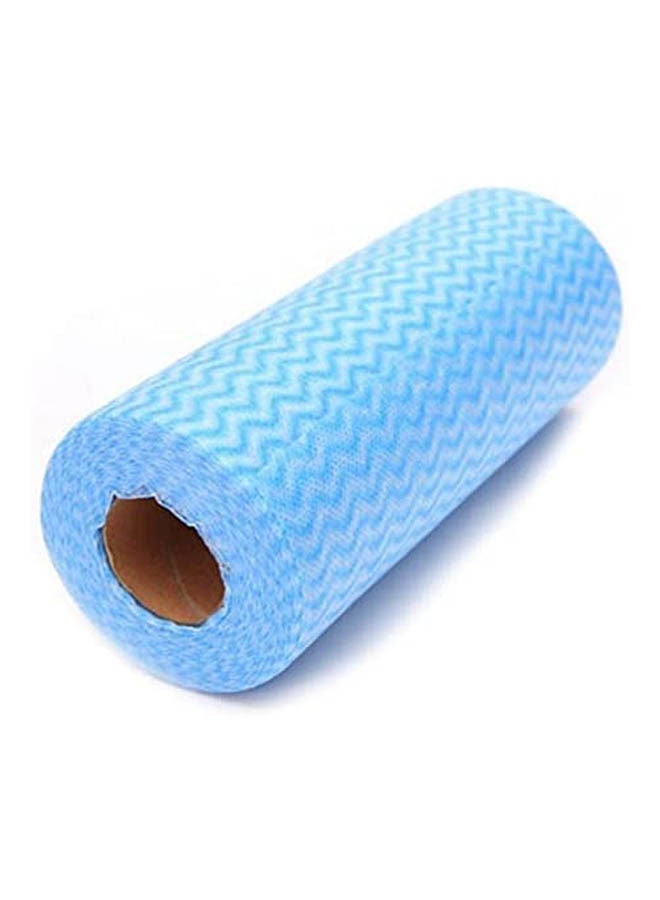 Non-Woven Cloth Wipe Cloth Baijie Towel Bamboo Light Blue