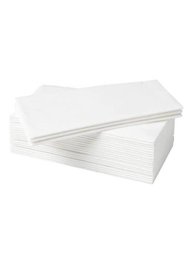 ماركة غير محددة Paper Napkin 25 Pack White 