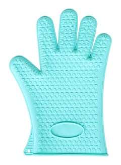 Oven Hand Mitt Turquoise - v1652479449/N53312458A_1