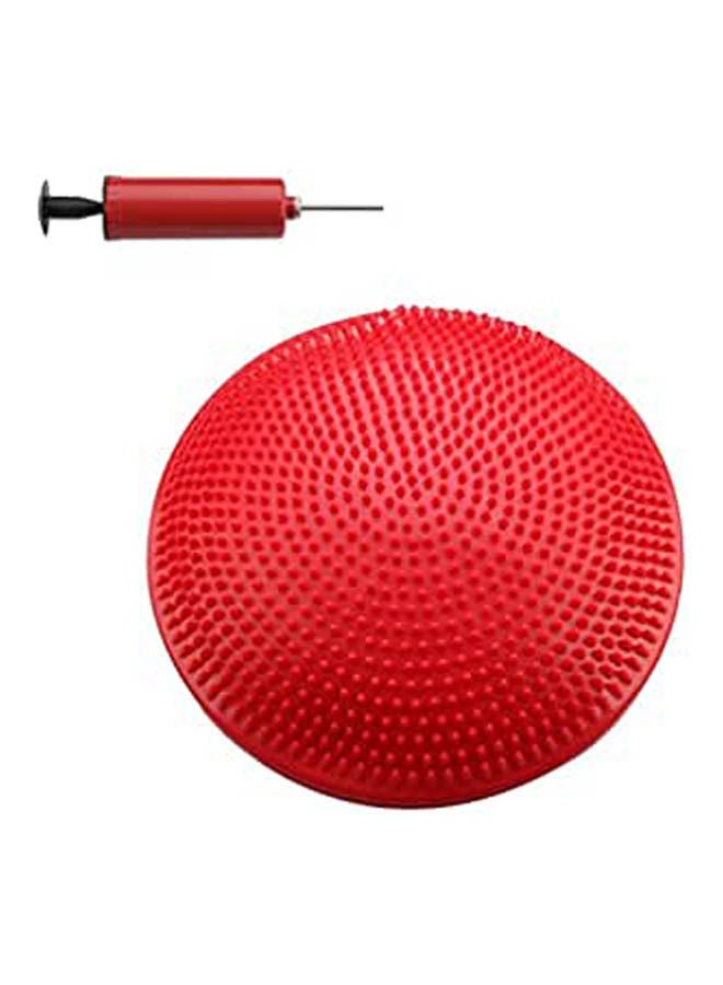 ماركة غير محددة Cushion Board Exercise Fitness Aerobic Ball Balance Board Pad Mat With Pump 