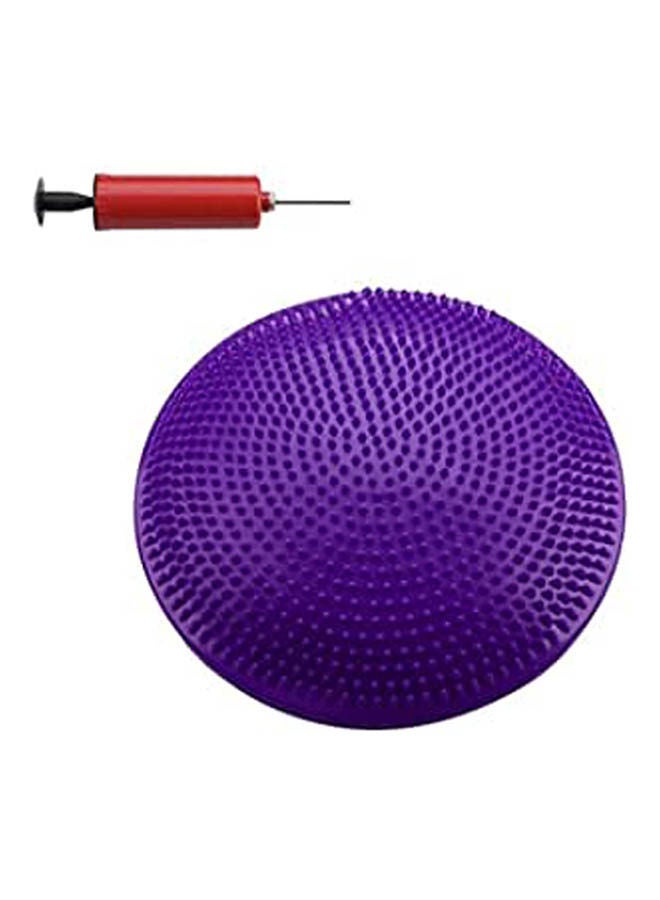 ماركة غير محددة Cushion Board Exercise Fitness Aerobic Ball Balance Board Pad Mat With Pump 