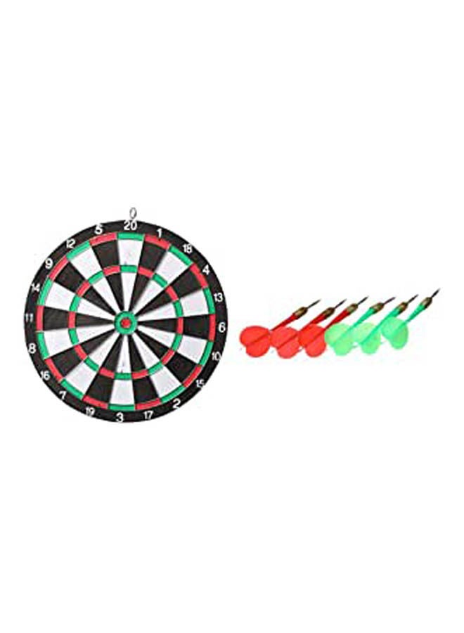 ماركة غير محددة - Dart Board Game With 6 Darts 38cm - Image 1