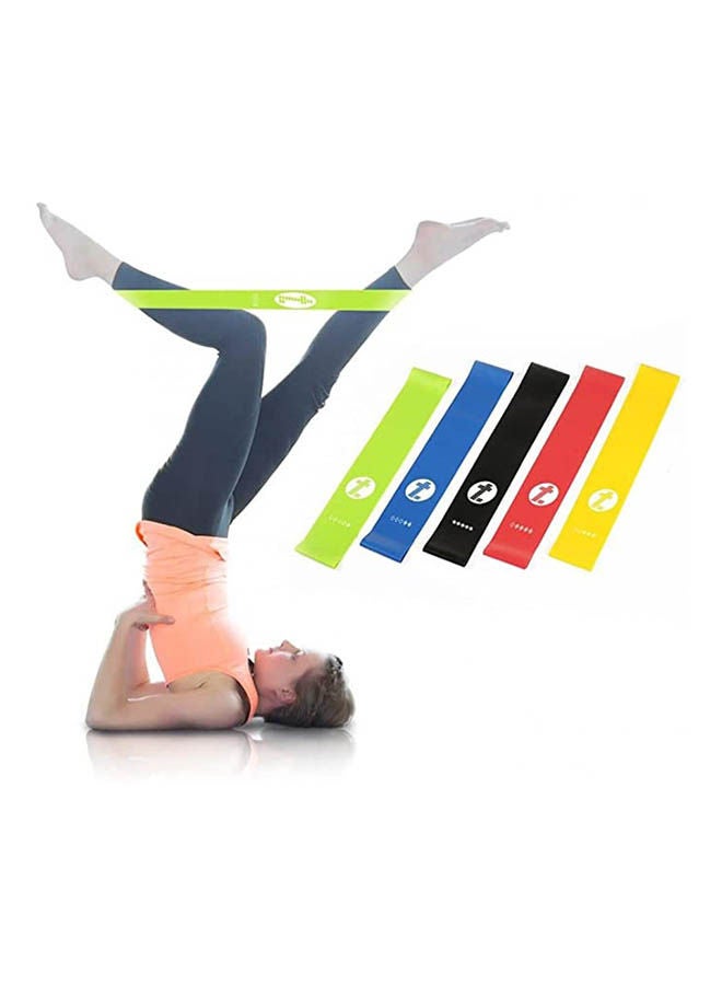 ماركة غير محددة Exercise Bands Fitness Bands 5X Power Body Band Set Of 5 