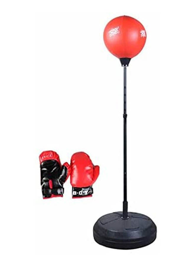 Generic Adjustable Professional Boxing Trainer Punching Stand And Punching Gloves 150cm