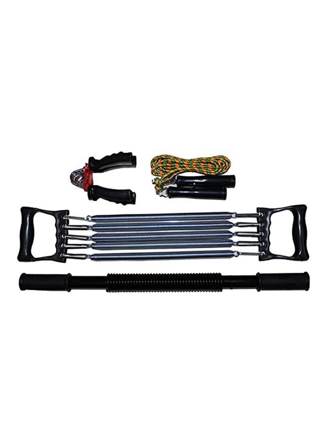 Generic 4 In 1 Whole Body Exercise Spring Rod , 4 Pieces 