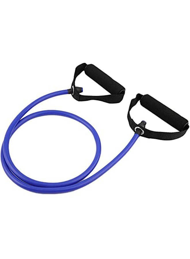 Home Fitness Exercise Pull Rope Tube Resistance Elastic Equipment Yoga