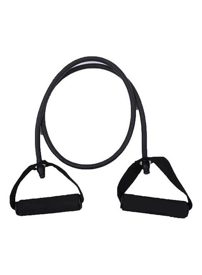 Generic Pilates Yoga Workout Stretch Resistance Exercise Tube With Foam Handes 