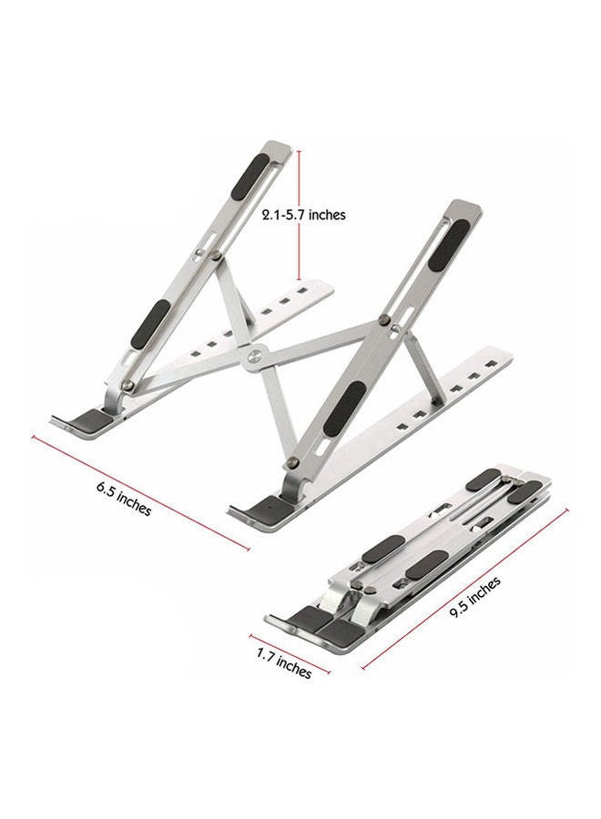 Generic Portable Laptop Stand Silver  - Image 3