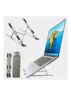 Generic Portable Laptop Stand Silver  - Image 1