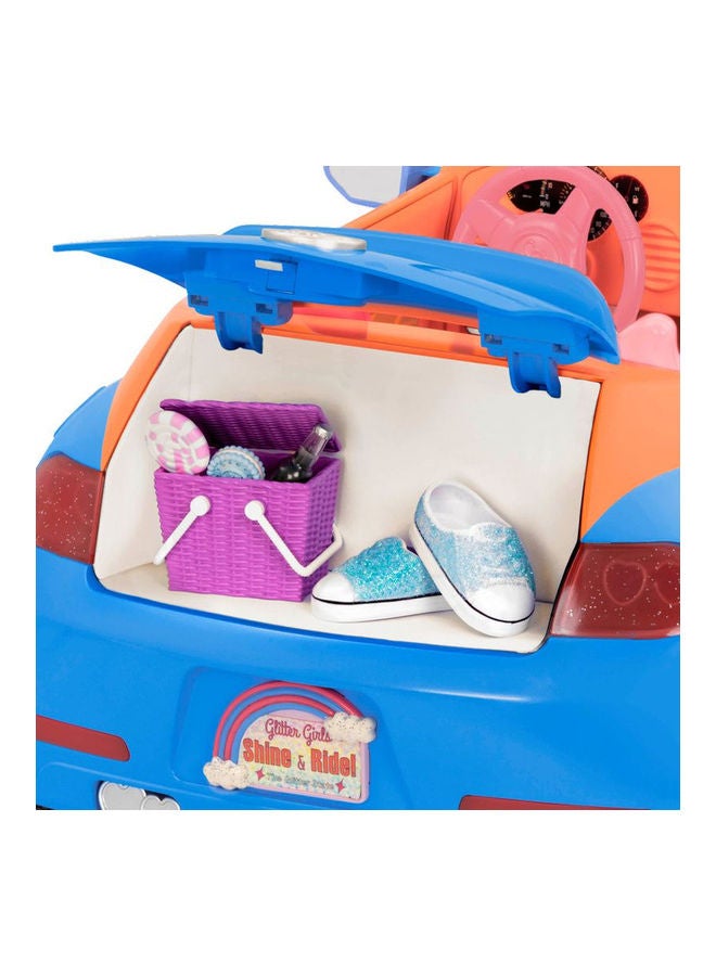 Glitter Girls - Convertable Car 48 x 29 x 27cm - Image 1